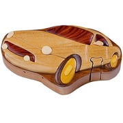 car - secret wooden puzzle box