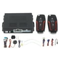 Car Security Alarm System DC12V Anti Theft 1 Button Start Keyless Entry