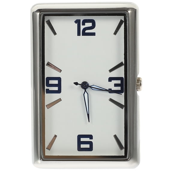Car Self-adhesive Clock Car Decor Fluorescent Clock Clock for Dashboard Car Dashboard Cover Dashboard Adhesive Clock
