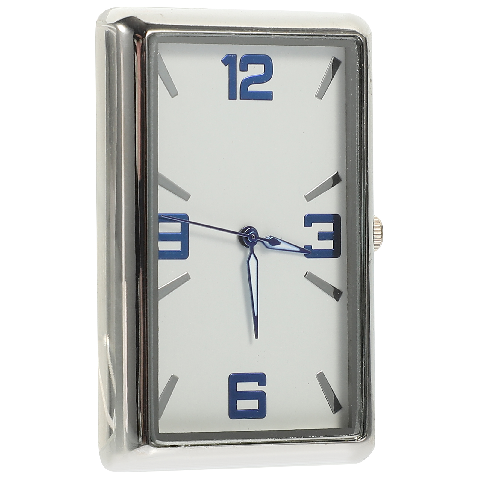 Car Selfadhesive Clock Dashboard Supplies Square Clocks Decor