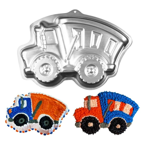 Car Shaped Cake Pans, Cute Truck Cake Mold, 3D Aluminum Baking Pans for Anniversary Celebration, Novelty-Cake-Pans, DIY Decorating, Send Goods from Warehouse