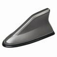 thumbnail image 1 of Car Shark Fin Antenna Cover, Roof Aerial Base Radio Signal for Car Suv Truck, Car Accessories Antenna Replacement Fits Most Cars, Gray, 1 of 1