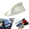 thumbnail image 1 of Car Shark Fin Antenna Cover, Universal Car Shark Fin Antenna AM/FM Radio Signal Roof Aerial, Car Decoration Antenna Cover, Car Radio Base Replacement Accessories, 1 of 9