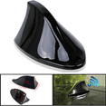 thumbnail image 1 of Car Shark Fins Roof Antenna Decoration Roof Radio FM/AM Signal Antenna Black, 1 of 11