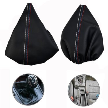 Custom Black Leather Gear Shift & Handbrake Gaiter Set For BMW Z3 – Aforce Auto