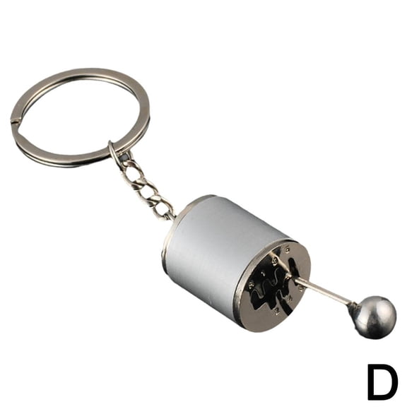 Car Shifter Gear Keychain,Creative Mini Car Stick Keychain,6 Speed Manual Transmission Keychain,Auto Shifter Key ,Manual Shifter Key Chain Car Accessories Gifts for Men