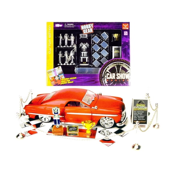 "Car Show Trophy Winner" Accessories Set for 1/24 Model Cars by Phoenix Toys