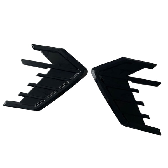 Car Side Air Outlet Vent Decoration Sticker Trim Exterior Styling Accessory ABS Construction Vent Decal