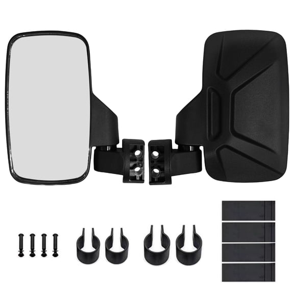 Car Side Glass Easy Install Heavy Duty Side Glass Wide Viewing Angles Adjustable Side Glass Vehicle Accessories