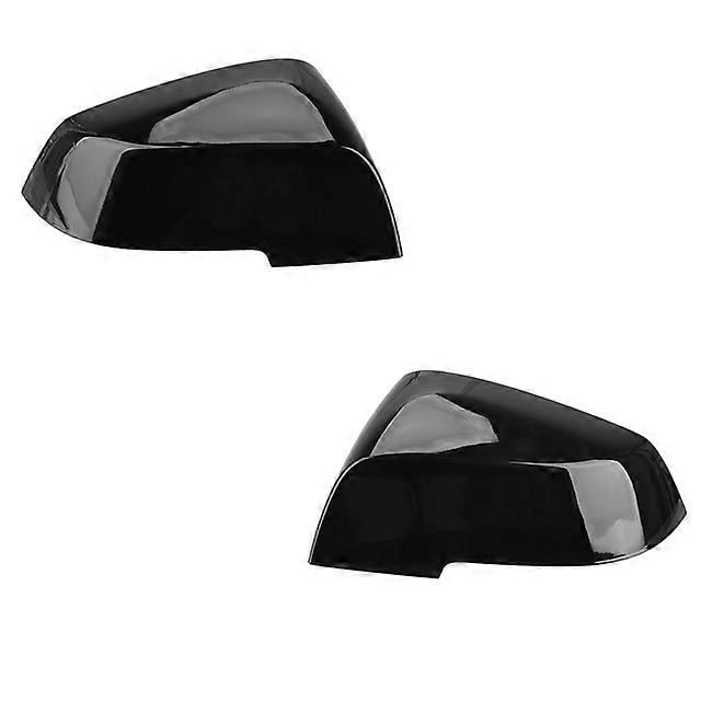 vleugelspiegelafdekkap Achteruitkijkspiegel Cover Cap Voor BMW F32 F33 F36 E84 F87 I3s 3GT 320i 328i 330i 335i 218i 228i 420i 428i 435i spiegelkappen (Color : Glanzend zwart
