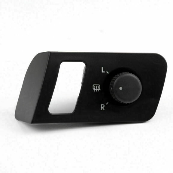 Car Side Rear View Mirror Switch Adjust Knob With Heat Fit For VW Touran Caddy B