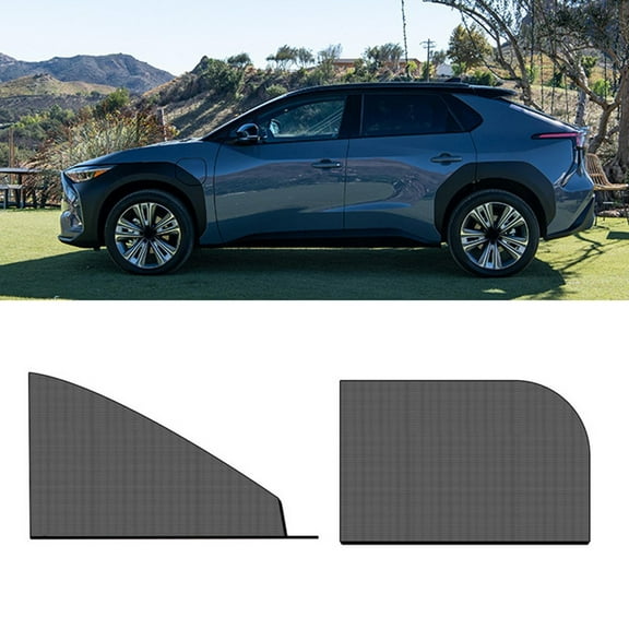 Car Side Window Sock Sunshade Visor Net Breathable Sun Shade Mesh Block Curtains