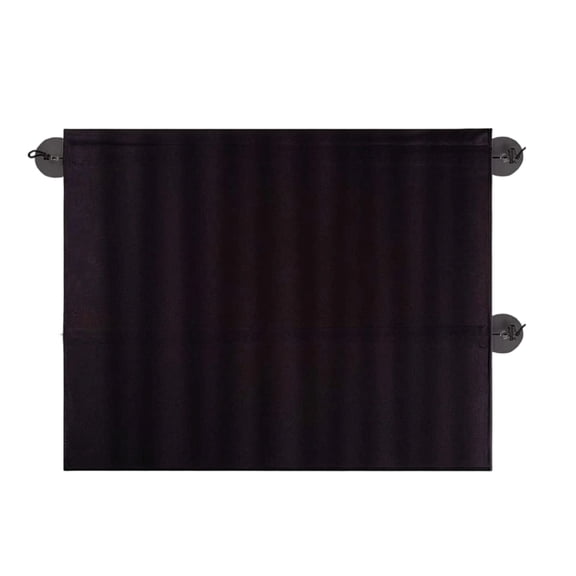 Car Side Window Sun Shade Curtain, 95% Light Uv Blocking, Double Row Suction Cup Privacy Shade