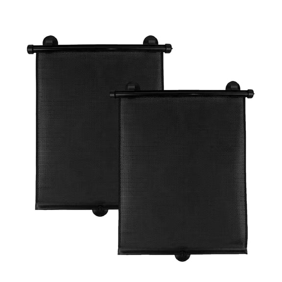 Car Side Window Sunshade, Roll-Up Window Sun Visor, Provides Sun Protection for Vehicle Side Windows (15.74 × 23.62 inches)