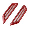thumbnail image 1 of Car Side Wing Cover Vent Air Flow Spoiler Decorative Intake Grille Trim Sticker, 1 of 5