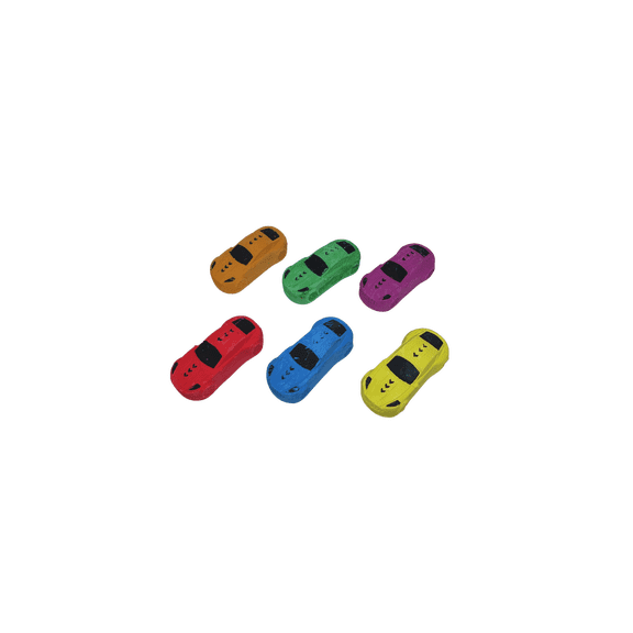 Car Sidewalk Chalk, Assorted Colors, 6 Count