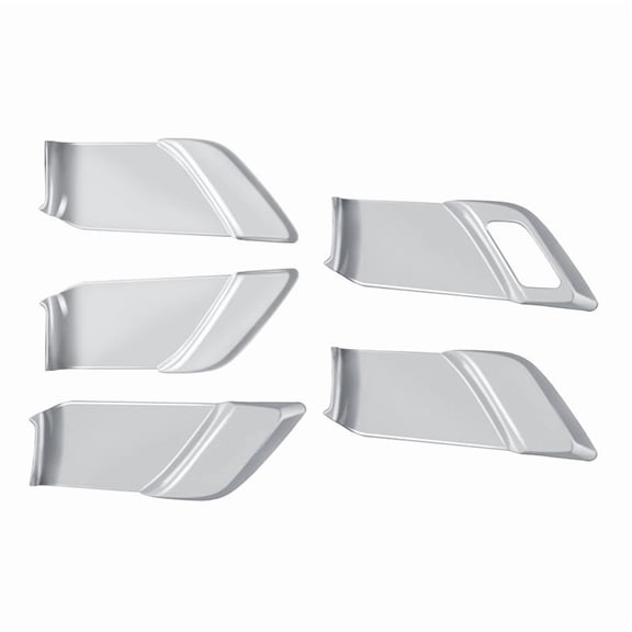 Car Silver Inner Door Handle Cover For Toyota Prius 60 Series 2020-2023 Door Bowl Handle Trim Frame Sticker