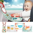 thumbnail image 1 of Car Simulation Simulator Steering Wheel Car Rear Seat Infant And Toddler Puzzle, 1 of 6