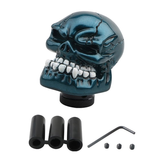 Car Skull Shift Head ABS Tool Accessories Car Head Skull Wave Head For Car Interior Decor Accessories