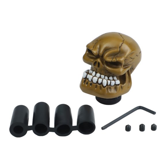 Car Skull Shift Head Abs Tool Accessories Car Head Skull Wave Head For Car Interior Decor Accessories