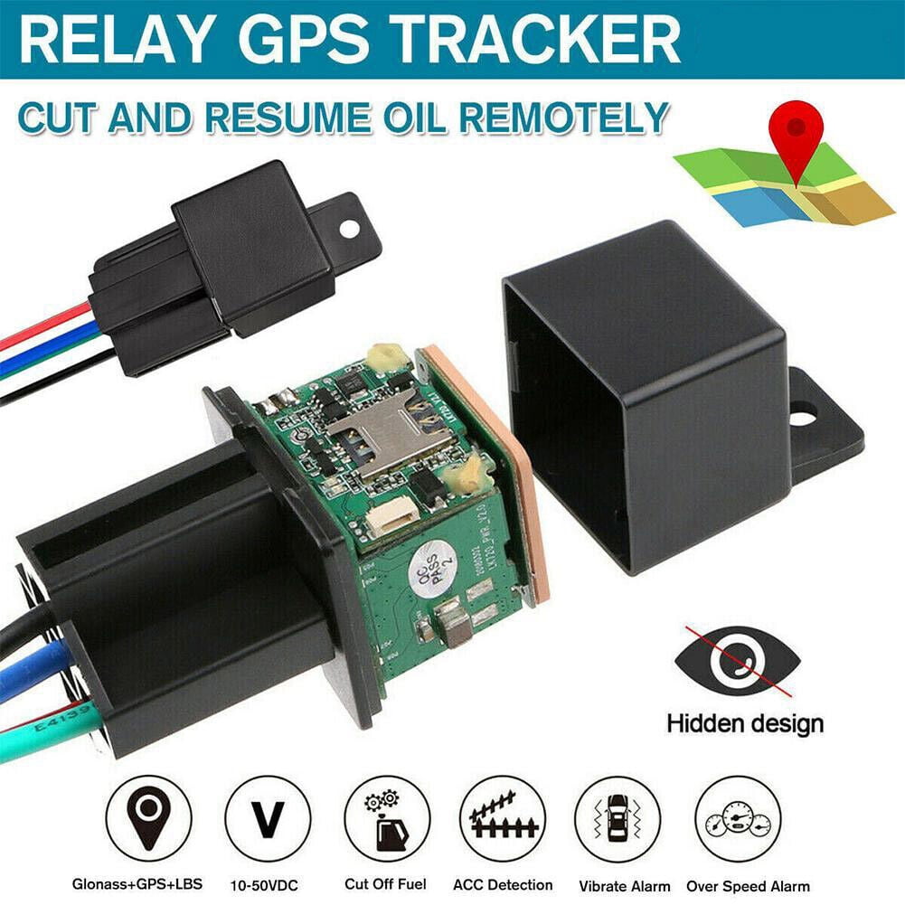 Car Smart GPS Tracker C13 Hidden Design Relay Tracker GSM SIM GPRS Real Time Mini Tracking