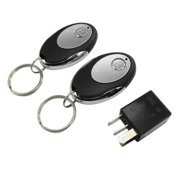 Car Smart Induction Remote Control Anti-Theft System Pump Relay Universal Concealed Lock Immobilizer
