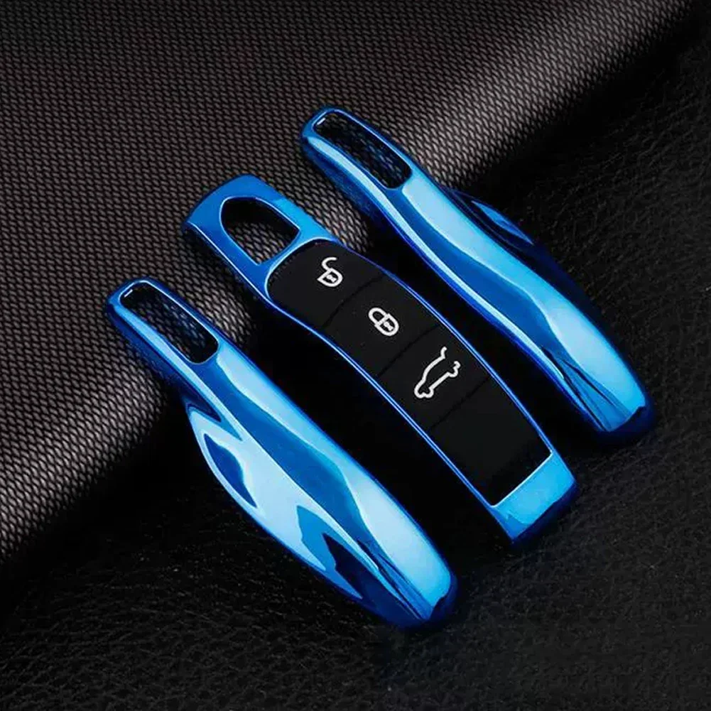 Porsche Key Case Cover Shell – Fit Cayenne, Boxster, Macan, 911 (2011-2015) – IRONWALLS, Choose Color