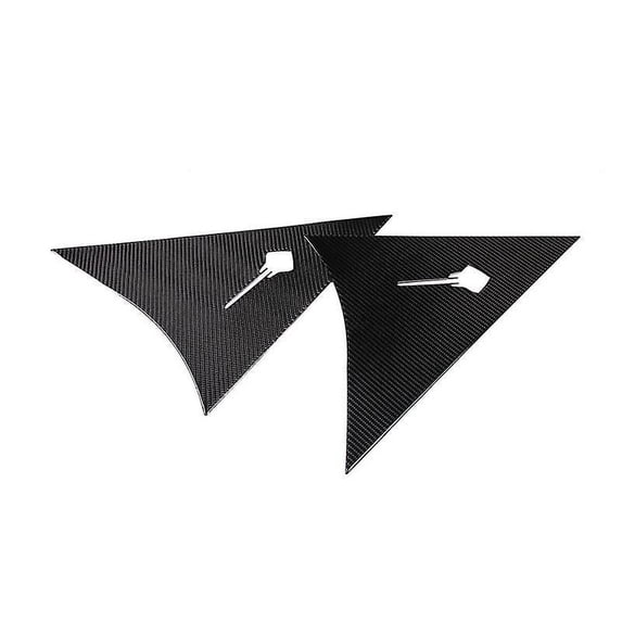 Car Soft Carbon Fiber Side Fender Frame Sticker Cover Trim Stickers For Corvette C7 2014-2019