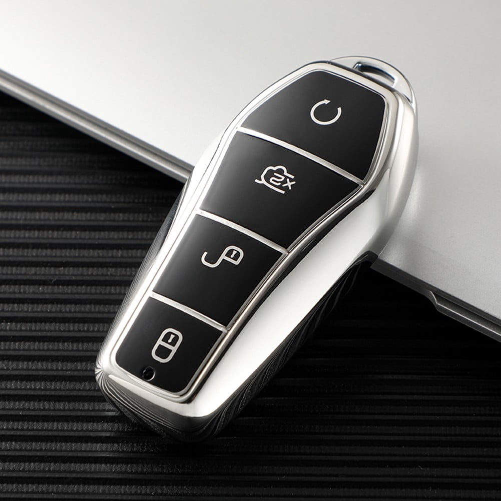 Pearl/Metallic Painted Smart Key Cover Case For Porsche - Replacement Shell For Boxster, Cayenne, Panamera, 911