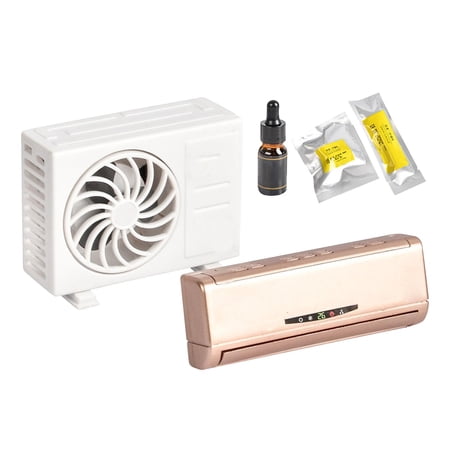 Car Solar Fresheners Aroma Diffuser Set Car Decorations Air Conditioner Shape for Automobile Style I