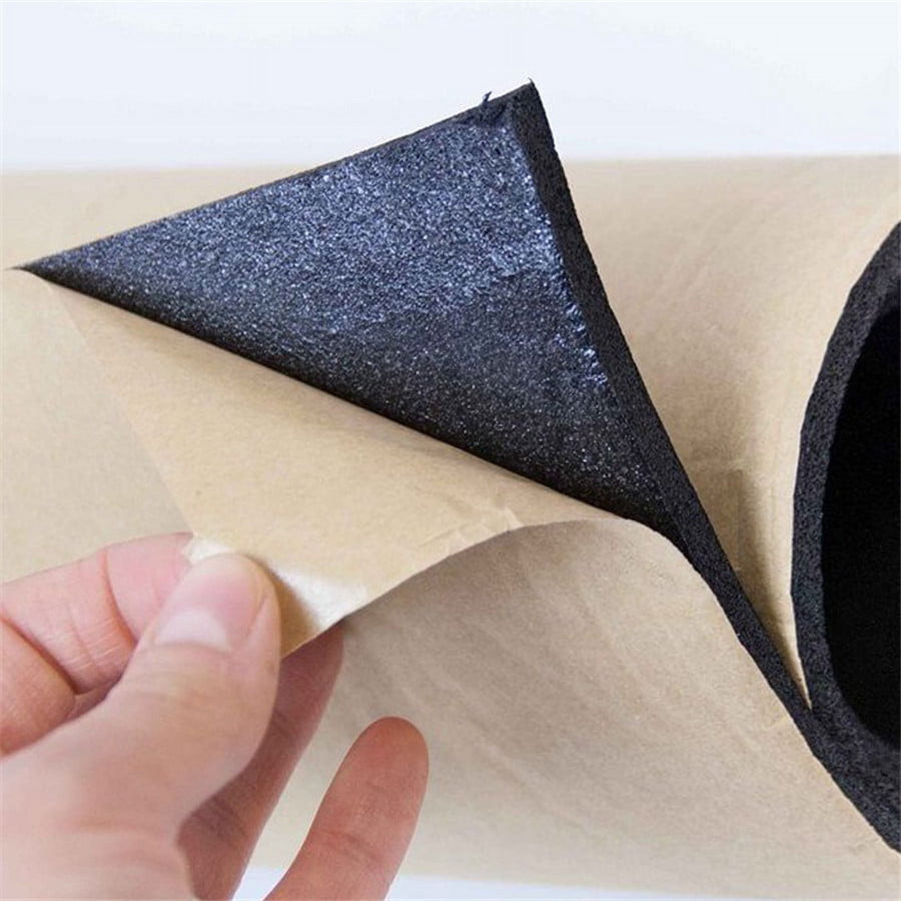 HESITONE 1 Roll 200cmx50cm 3mm/6mm/8mm Adhesive Closed Cell Foam Sheets  Soundproof Insulation Home Car Sound Acoustic Insulation 
