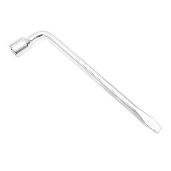 Car Spare Tire Lug Wrench L Type 17/19/21/22/23/24mm Slotted End Socket Repair Tool Tire Wrench Replacement Tool