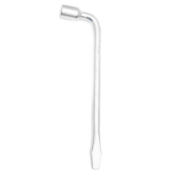 Car Spare Tire Wrench 17/19/21/22/23/24mm L-Type Slotted End Socket Repair Car Spare Tire Lug Wrench Spanners