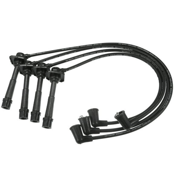 Car Spark Plug Coil Wires Ignition Coil Cable 7mm Fit?for Mazda 626 IV 1.8 No.FP1318140B - Pack of 4