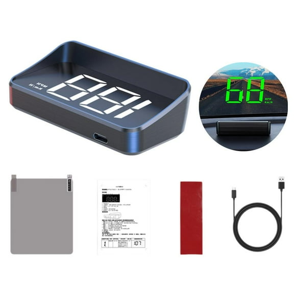 Car Spdometer Digital HUD Head Up Display iversal GPS Projectors Spdomete√ S6Y8