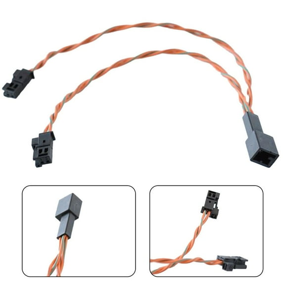 Car Speaker Adapter Plug Cable Y Splitter Tweeter Fit For Mercedes