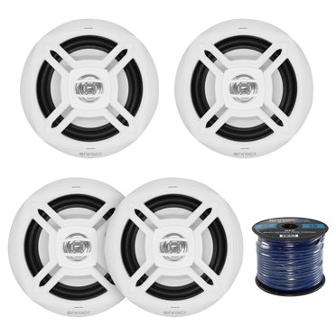 Cerwin Vega 300 Watt 6.5" Car Speaker Package For 1999-2006 GM 4-Door Cars – Front & Rear