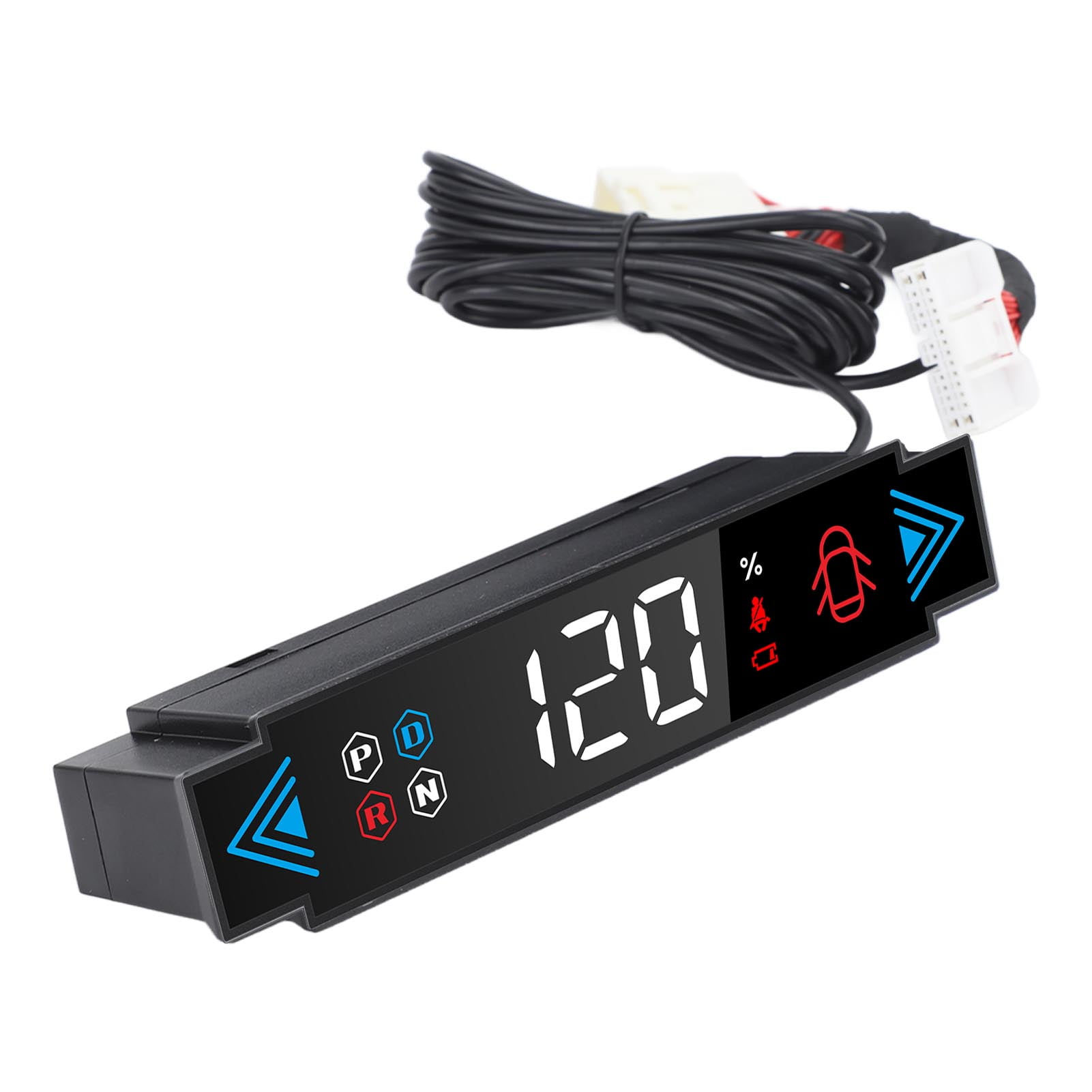 Car Speedometer Display, Turn Signal Door Reminder LCD HUD Display For Model 3 Model Y