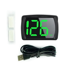 Car Speedometer HUD Head Up Display KMH Digital Speed Meter Gauges USB Connection for Car SUV Motorbike Scooters