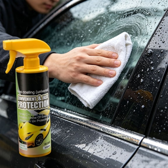 Car Spray Sealant 350ml Hydrophobic Paint Coating Water Repellent Shine Protector for Exterior Detail