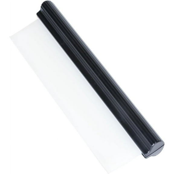 Car Squeegee,12 inch Silicone Automotive Water Wiper for Drying,Flexible Auto T-Bar Water Blade for Car,Windshield,Glass,Window,Bathroom (Black)