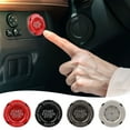thumbnail image 1 of Car Start Button Cover with Ignition Rotation Protection for Cars and Motorcycles – Scratch Resistant, Easy Non-Drill Installation, Fits Most Vehicles, 1 of 2