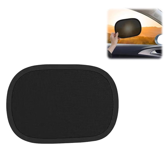 Car Static Cling Mesh Sun Shade, Windshield & Side Window Sun Visor, Heat Insulation UV Protection Window Cover