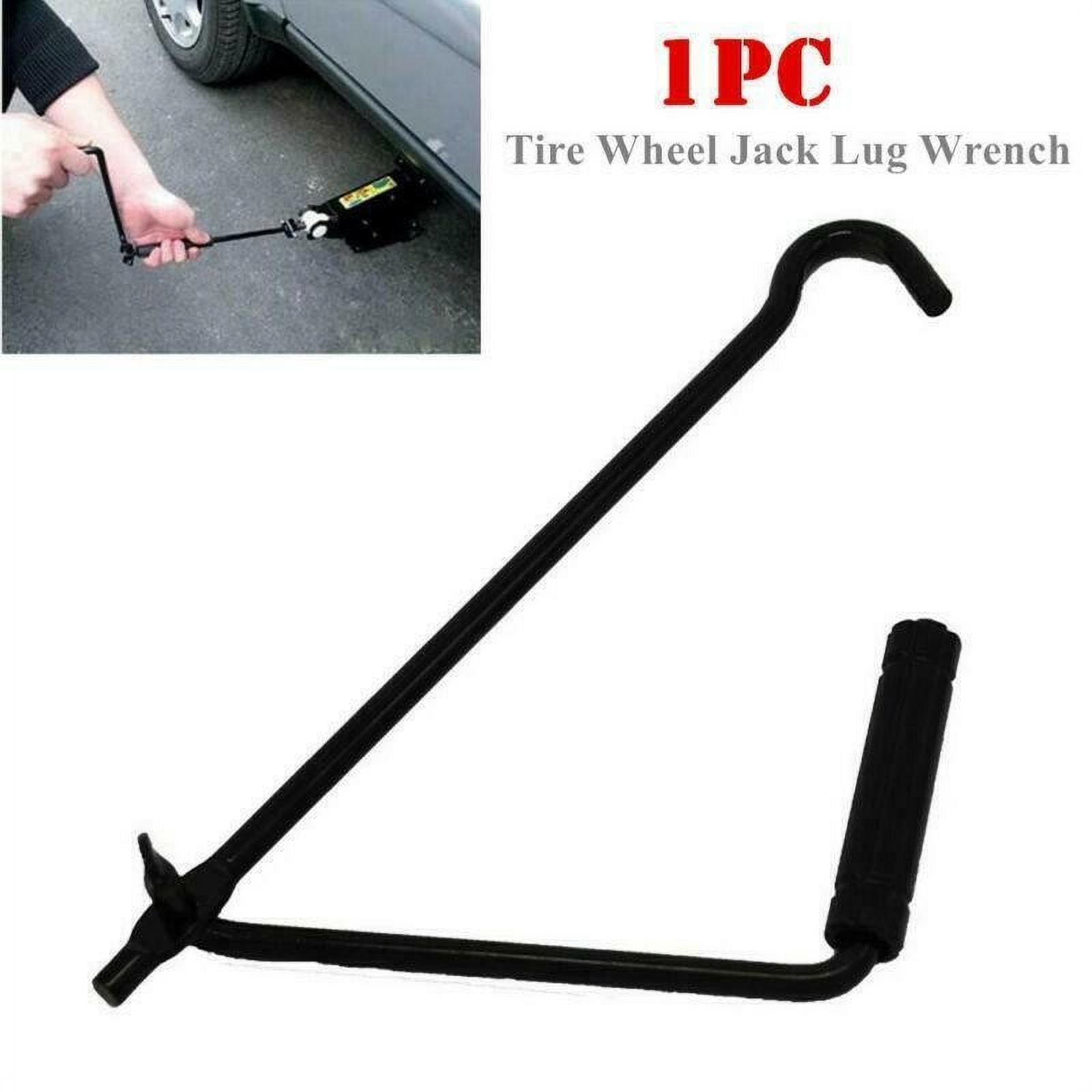Car Steel Garage Tire Wheel Lug Wrench Crank Speed Handle Tool for