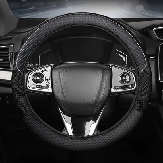 Car Steering Wheel Cover, Steering Wheel Protector, Universal Microfiber Leather Breathable Auto Steering Wheel Covers, Steering Wheel Cover for Women Men