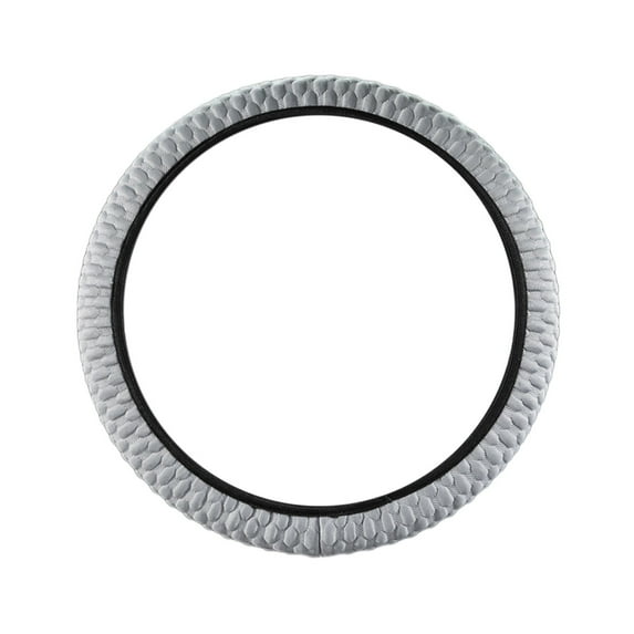 Car Steering Wheel Cover with Anti-Slip Design for Universal Fit, Thin Lightweight Handle Grip for All Seasons, 1 Pack Steering Wheel Protector