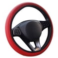 thumbnail image 1 of Car Steering Wheel Cover with Durable PU Leather, Universal Fit for Car Truck SUV, Breathable Anti Slip Auto Steering Wheel Covers for Men and Women, 1 of 5