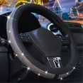 thumbnail image 1 of Car Steering Wheel Covers for Girls, Diamond Car Steering Wheel Cover for Women Bling Car Accessories, 1 of 6