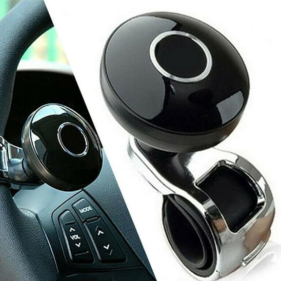 Car Steering Wheel Knob Spinner Handle Ball, Black Universal Car Heavy Duty Steering Wheel Knob Spinner Handle Ball, Steering Wheel Spinner Knob,Steering Wheel Knob, Spinner Knob