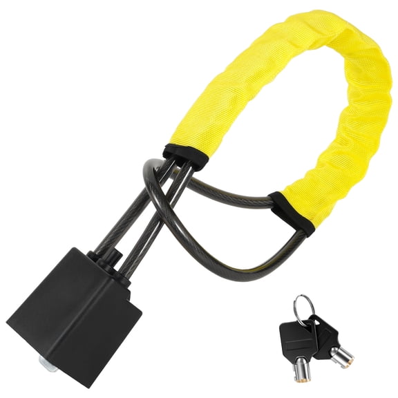 Car Steering Wheel Lock – Dual Anti-Theft Protection, Lightweight & Portable, Safe & Durable, Includes 2 Keys, Ideal for Cars, SUVs & Trucks